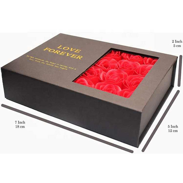 Coffret Cadeau "Love Forever" avec Roses Éternelles